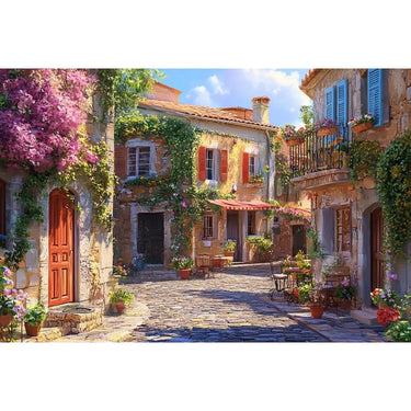 Tableau Rue de Village Provençal